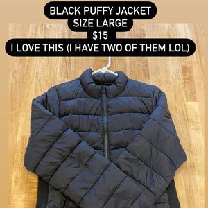 Black Puffer Jacket